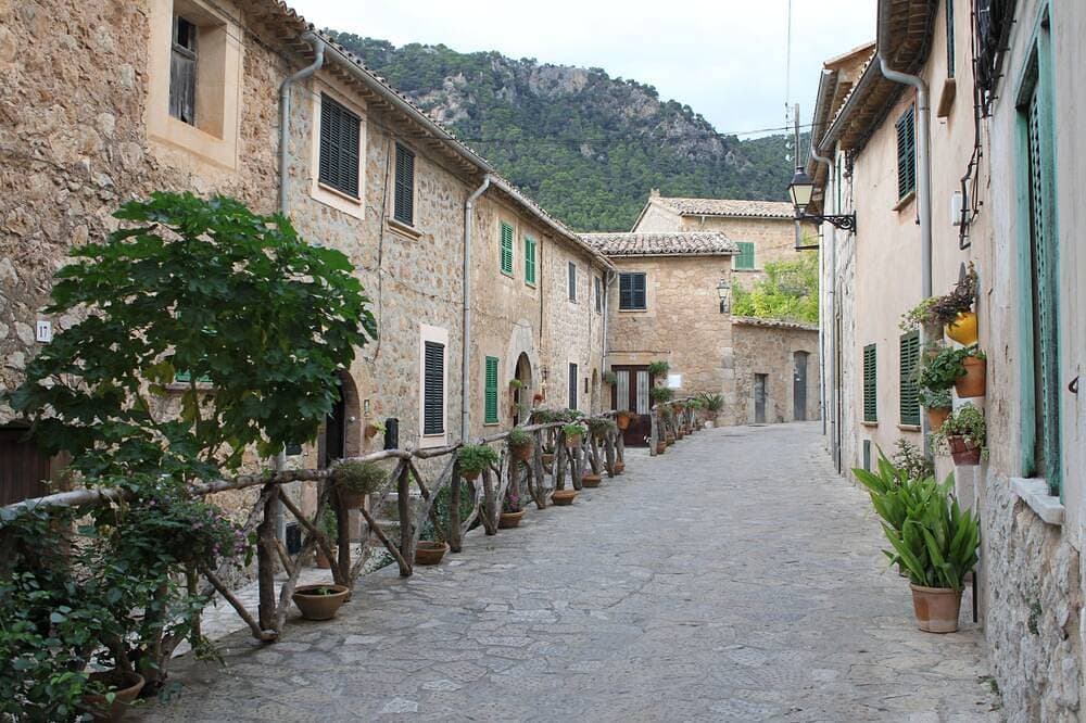 Foto 13 von 27: Haus für 5 Personen Valldemossa Zentrum private Terrasse mit Aussicht