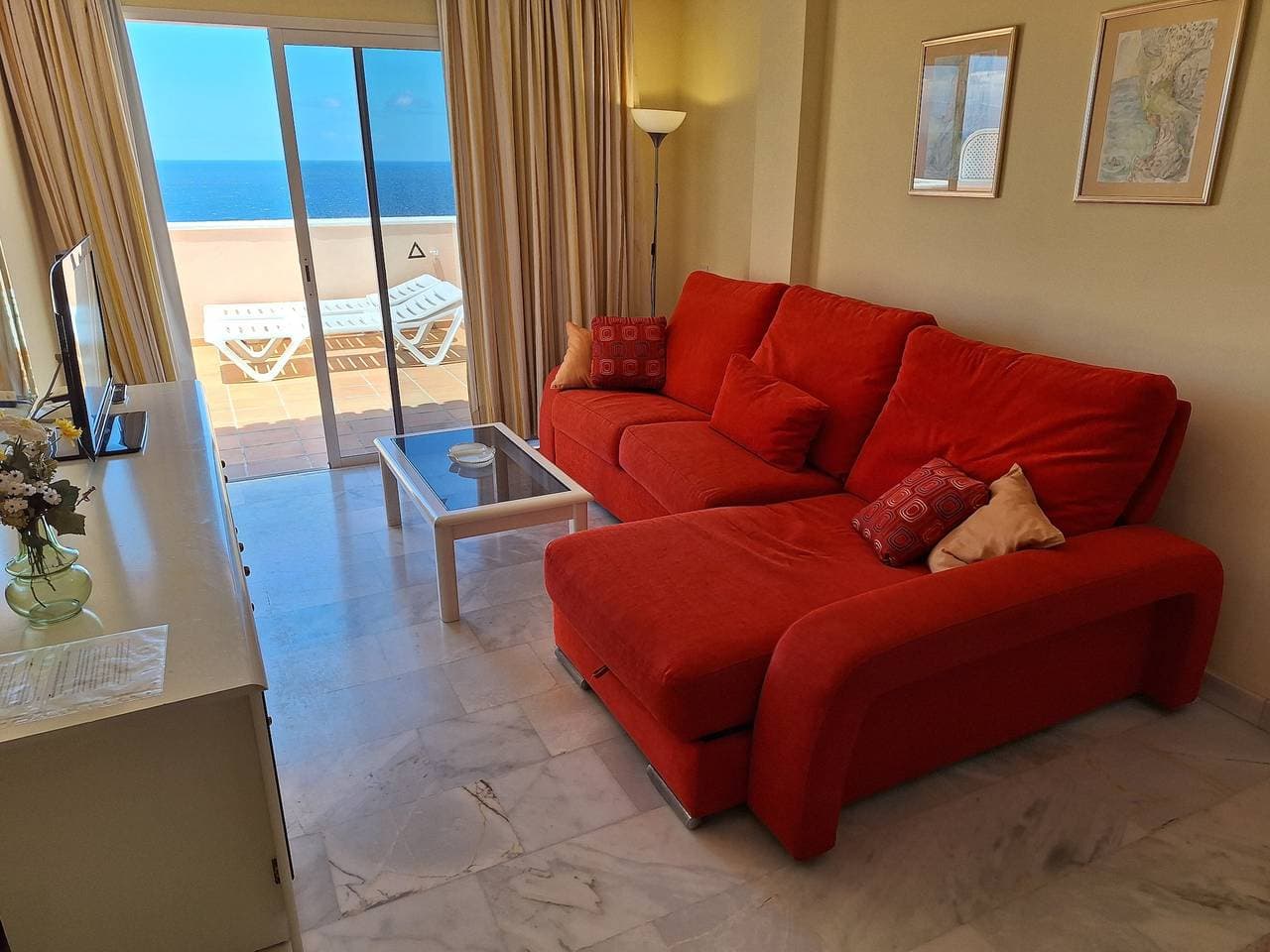 Foto 10 von 21: Charmante Ferienwohnung "Apartamento Los Gigantes" mit WLAN, Balkon und Terrasse
