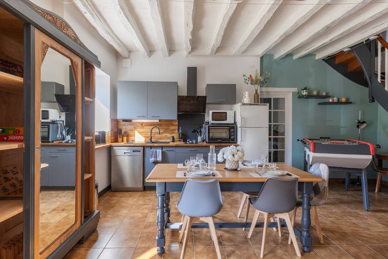 Foto 5 von 26: Ferienhaus 'La Clé Des Champs' mit privater Terrasse, Garten und WLAN