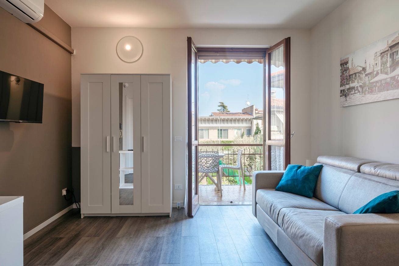 Foto 4 von 32: Ferienwohnung für 2 Personen mit Pool