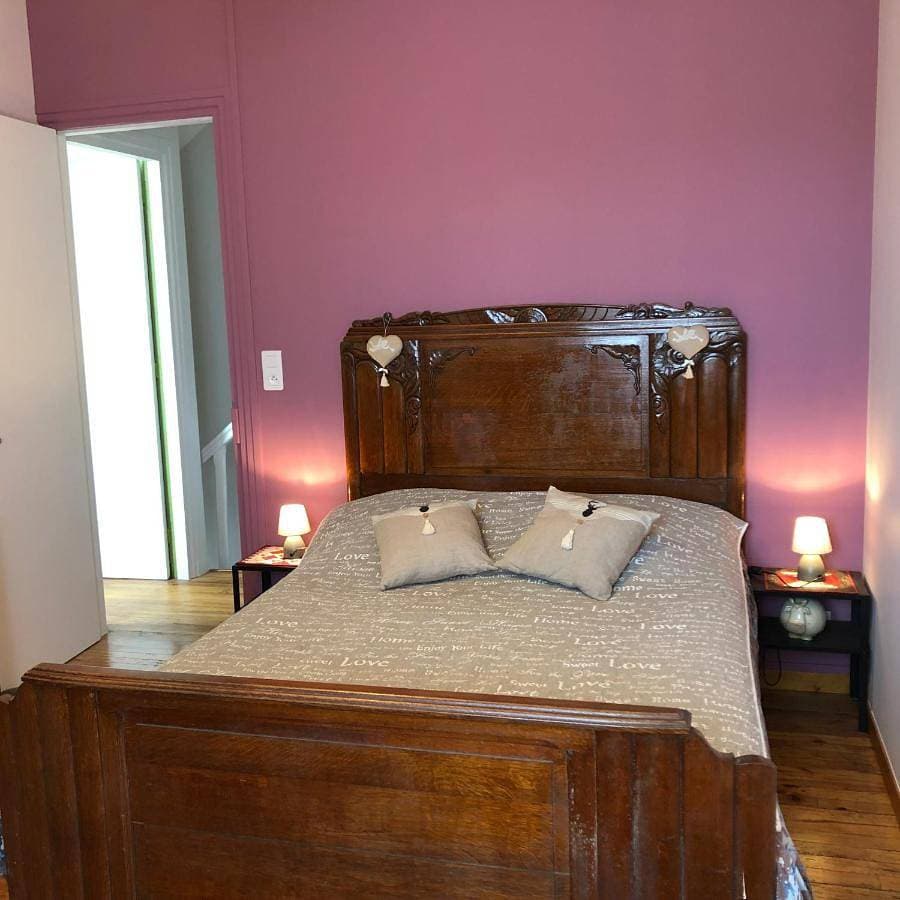 Le Logis du Gast chambre rose 1