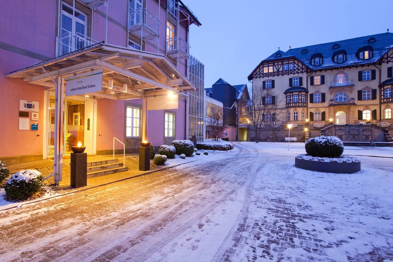 Foto 3 von 31: Relexa hotel Bad Steben - Basic-Doppelzimmer mit Zugang zu großem Bade- und Wellnessbereich
