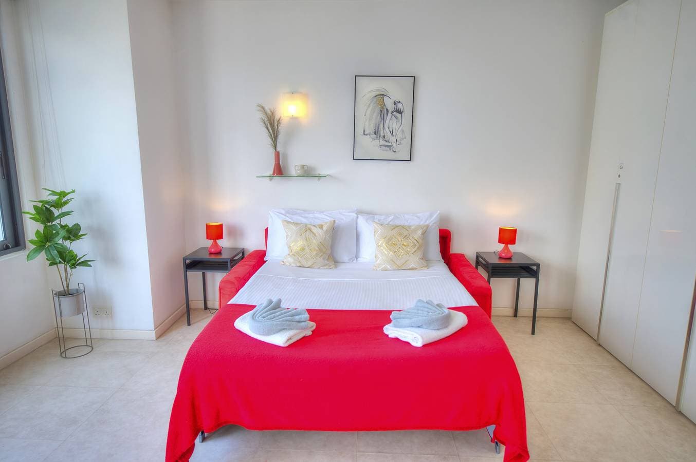Foto 7 von 38: Ferienwohnung für 6 Personen mit Balkon