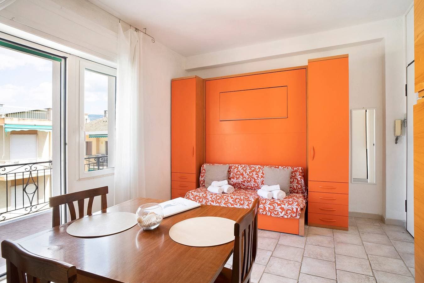 Foto 10 von 23: Einzimmerapartment "Urlaub am Meer" mit Terrasse & A/C