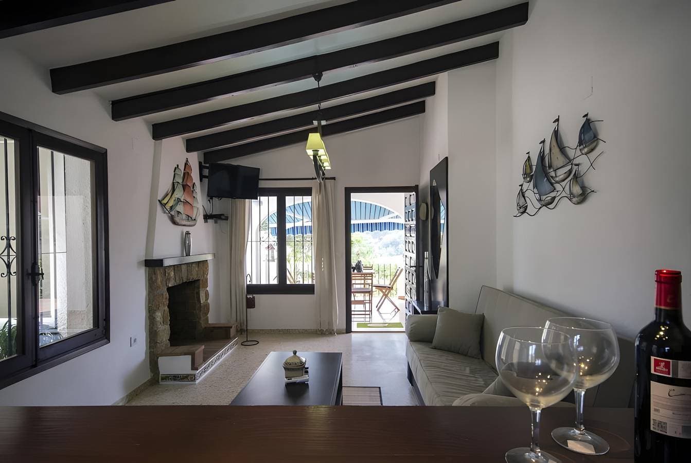 Foto 7 von 13: Ferienhaus 'Molino Moraira' mit Bergblick, Wi-Fi und Klimaanlage