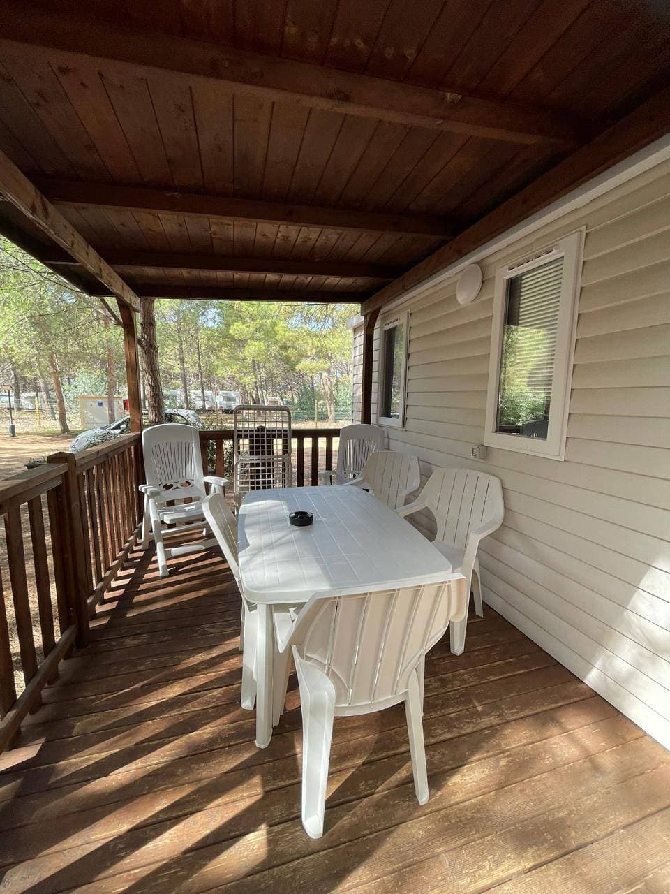 Foto 5 von 30: Camping Iscrixedda Mobilehome Happy Premium für 7 Personen