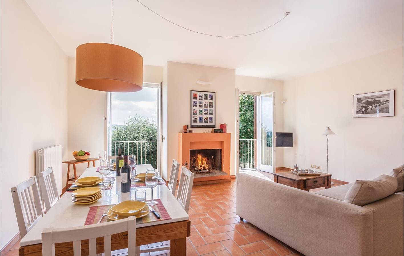 Foto 4 von 31: Gemütliche Ferienwohnung mit Pool, WLAN und Parkplatz, 2 km von Capranica entfernt