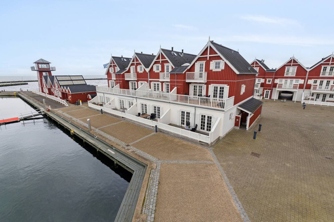 Schönes Ferienhaus mit Blick auf den Hafen 1