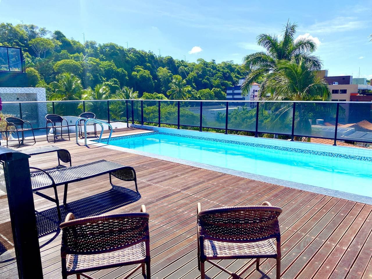 Foto 4 von 37: Ferienwohnung für 3 Personen mit Pool