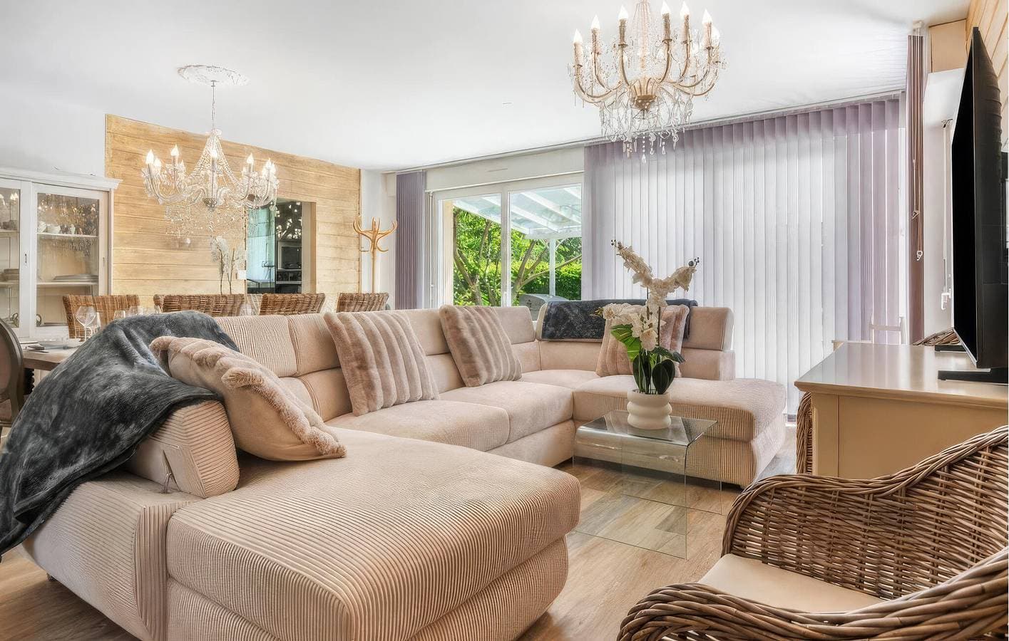 Foto 3 von 16: Gemütliche 135 m² große Wohnung mit Garten in der Nähe des Strandes von Veulettes-sur-Mer und des Stadtzentrums