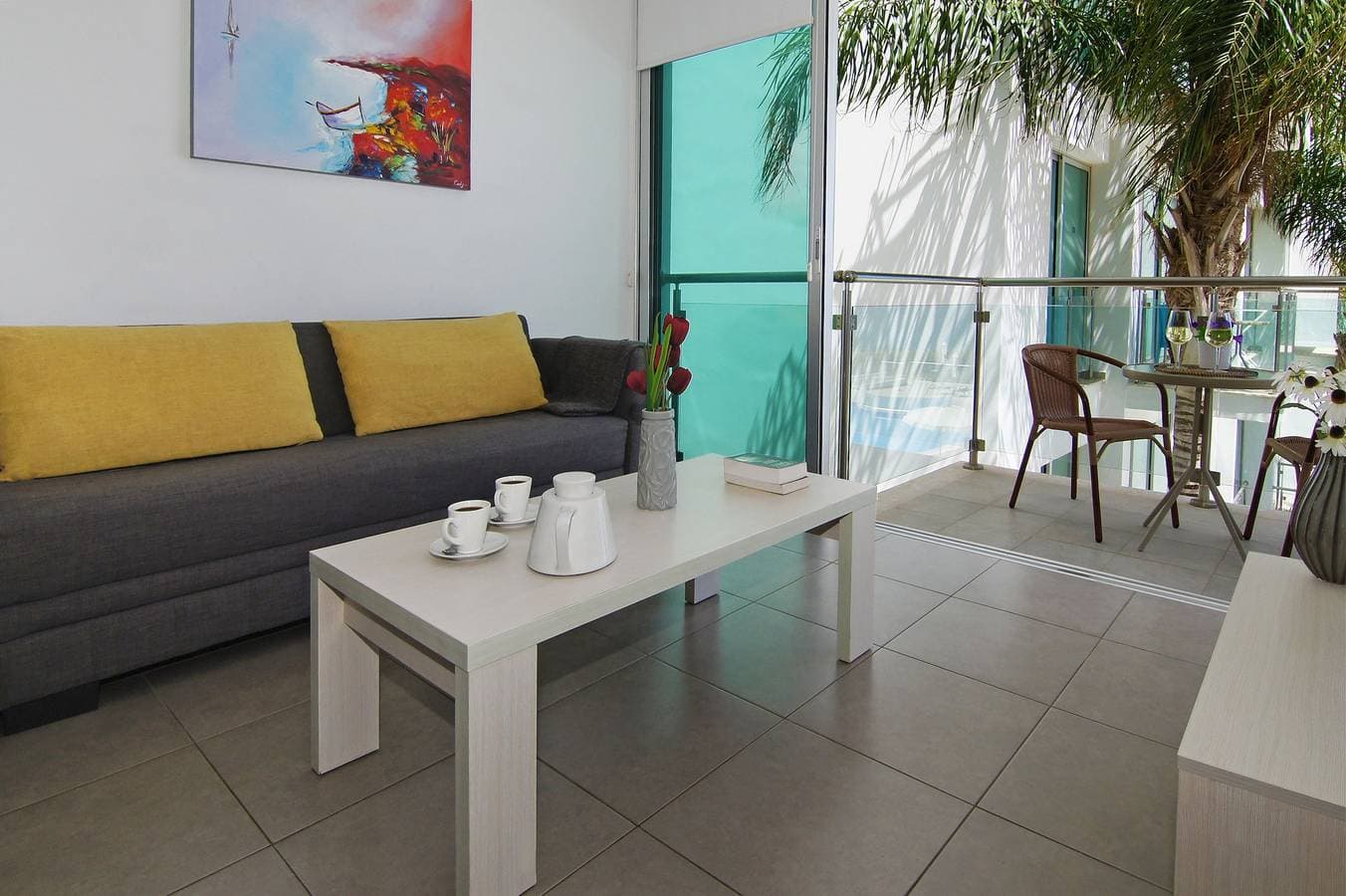 Foto 3 von 31: Ferienwohnung für 3 Personen mit Balkon