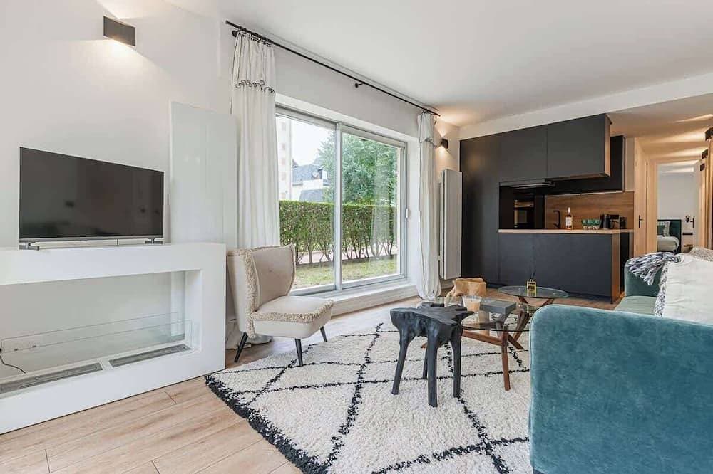 Foto 10 von 12: Appartement au bord de la mer avec Jardin