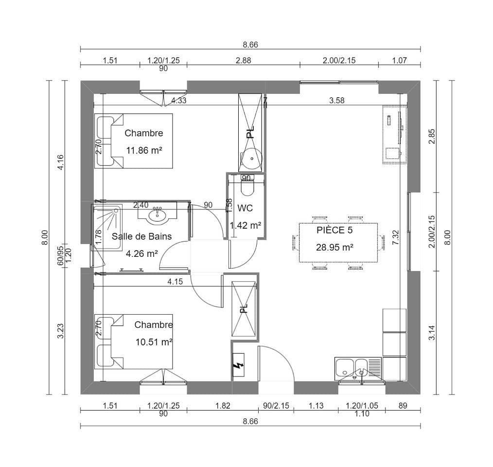 Foto 6 von 19: Two-Bedroom House