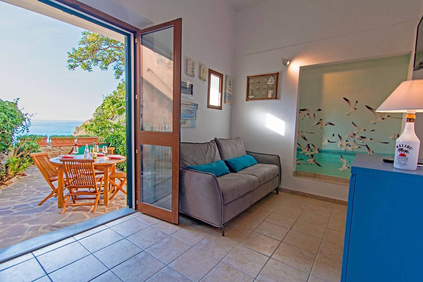 Foto 3 von 18: Ferienwohnung Patio Insel Elba mit Meerblick