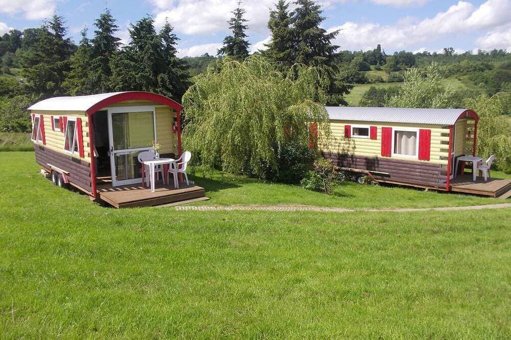 Foto 4 von 9: Rental of comfortable trailers for 4 people at Devalparc leisure park