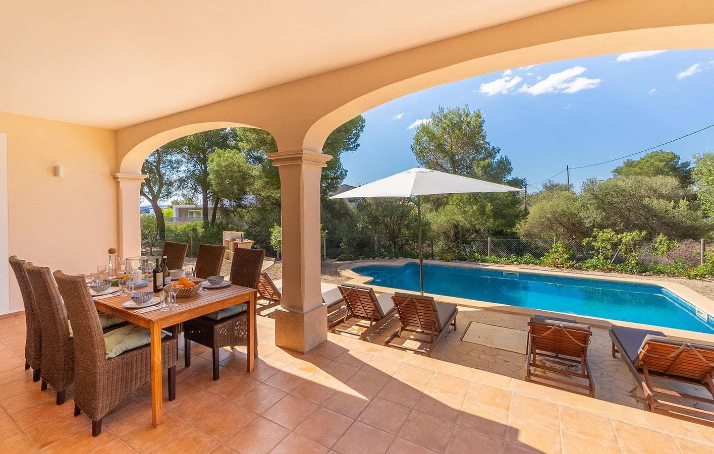 Foto 9 von 31: Apartment mit Meerblick, Terrasse und Pool, 100m zum Strand