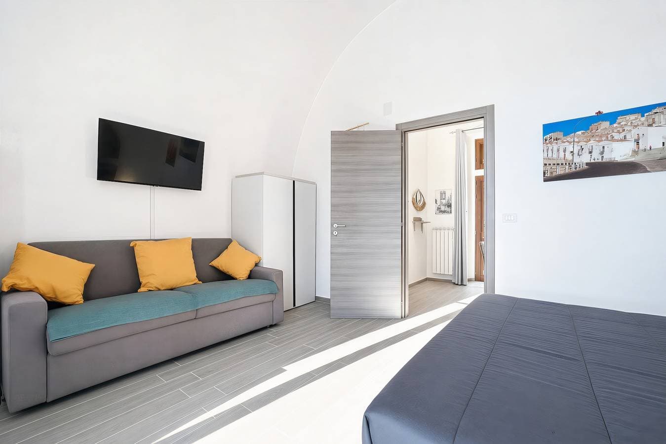 Foto 12 von 27: Casa San Lorenzo Maiorano mit Meerblick, WLAN und Klimaanlage in Monte Sant’Angelo