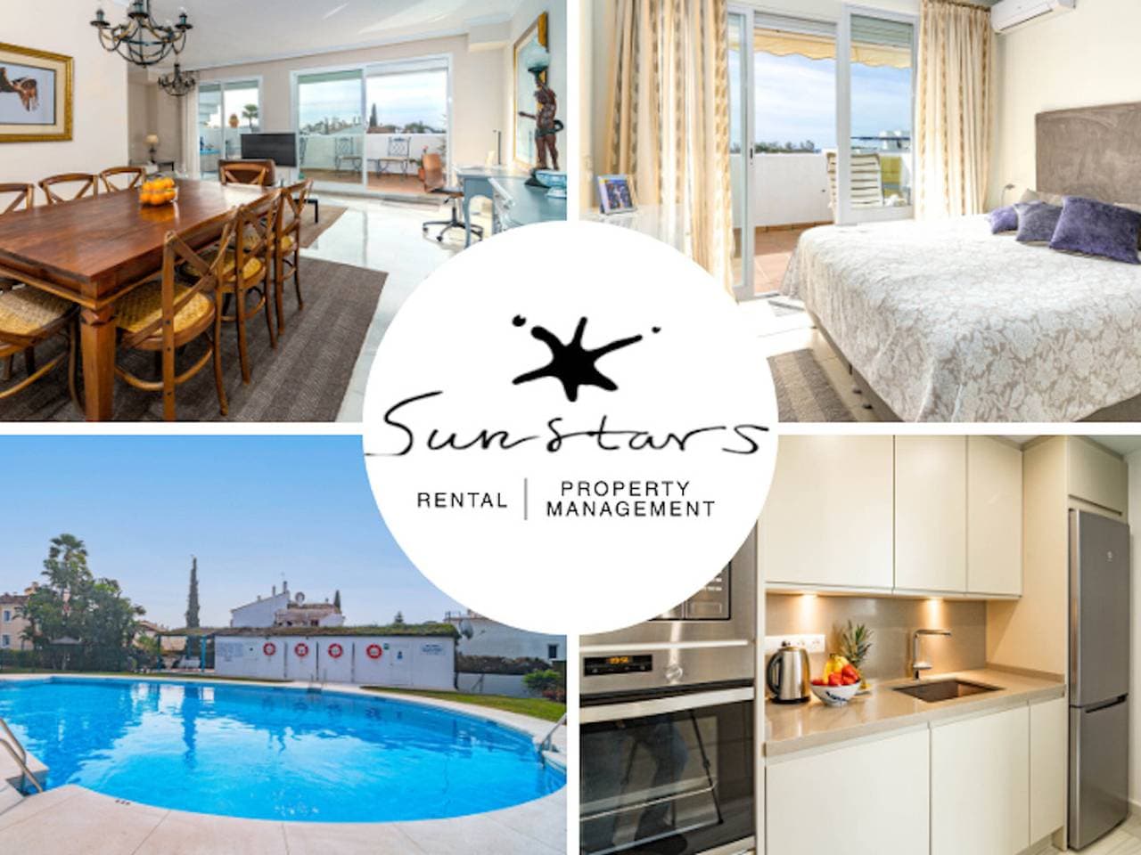 4-Zimmer-Wohnung mit Pool, Klimaanlage, WLAN und Parkplatz in Estepona 1