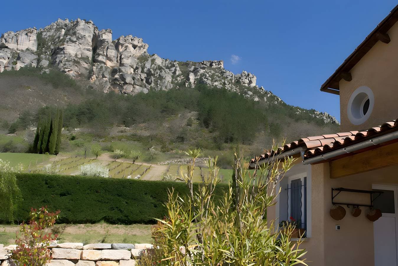 Foto 2 von 18: Villa „Gîte Le Calcadis“ mit Bergblick, WLAN und Klimaanlage