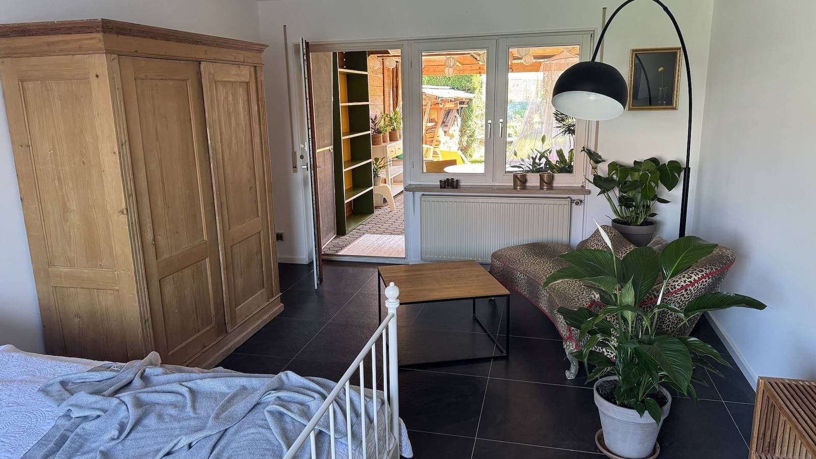 Foto 6 von 12: Apartment 'Klein Aber Fein' mit privater Terrasse, Gemeinschaftsgarten und WLAN