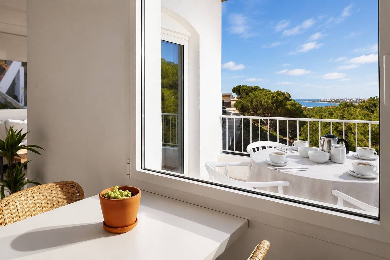 Foto 4 von 25: Apartment 'Azura' mit Meerblick, WLAN und Klimaanlage