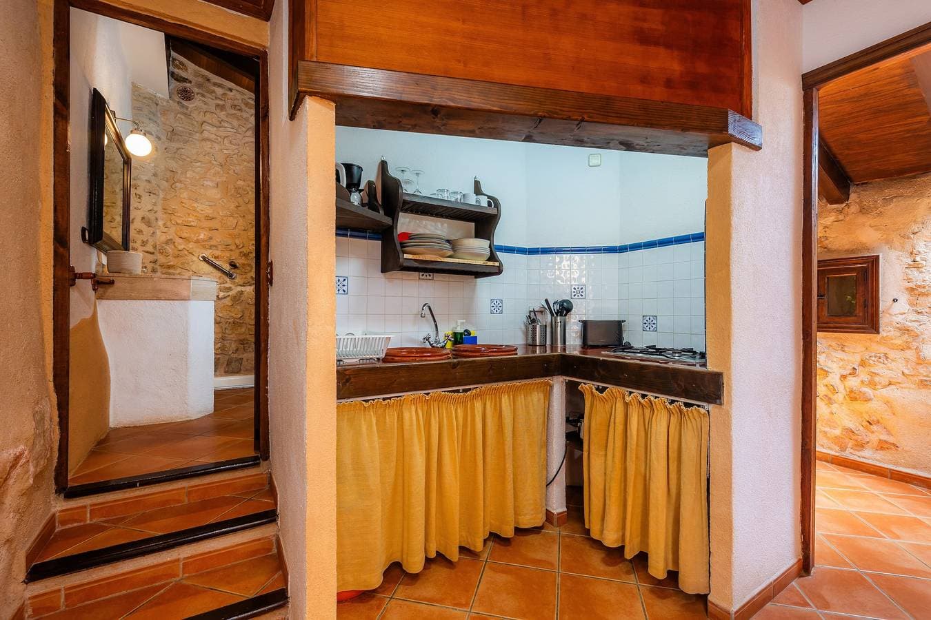 Foto 5 von 34: Ferienwohnung "Es Forn" mit Bergblick, Gemeinschaftspool und WLAN