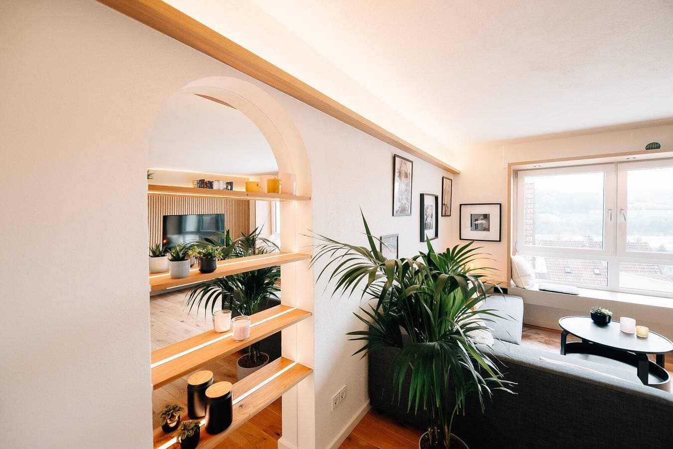 Foto 11 von 25: Apartment 'Fewo Tauberblick' mit Gemeinschaftsterrasse, privatem Garten und WLAN