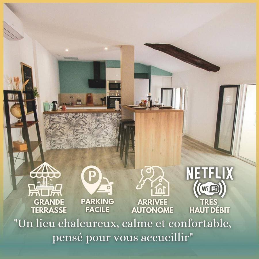 Appartement spacieux et moderne 1