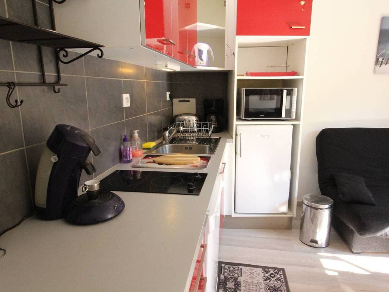 Foto 9 von 15: Erdgeschoss-Studio mit Garten, WLAN und Parkplatz, nahe Thermen und Seilbahn für 2/3 Personen
