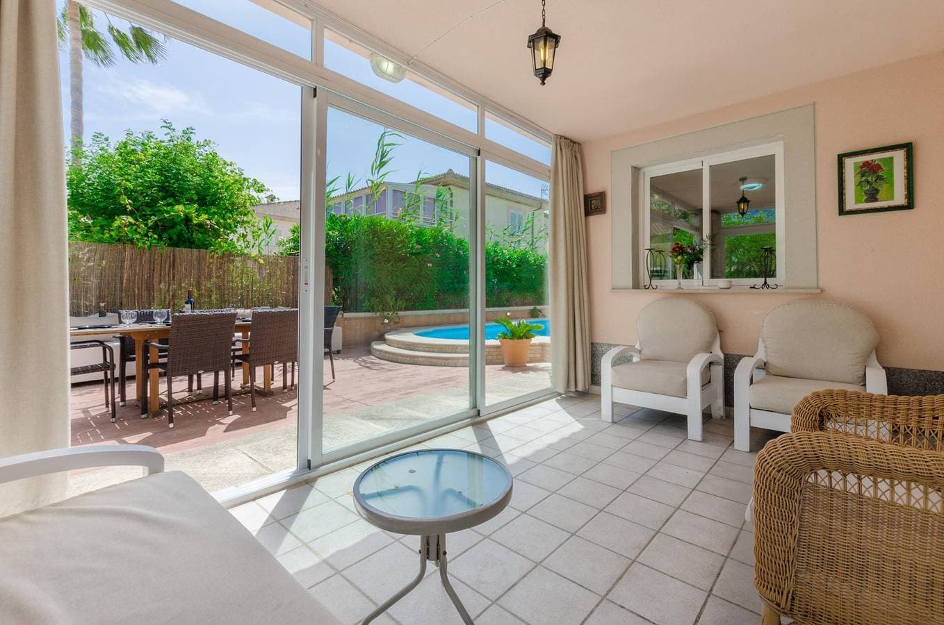 Foto 6 von 52: Es Repos - Ferienhaus mit privaten Pool 500 m vom Strand entfernt. WiFi gratis