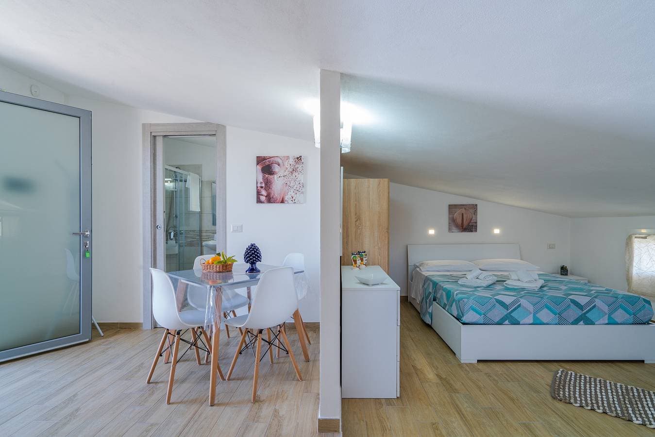 Foto 4 von 24: Ferienwohnung „Nord in Villa Sele“ mit Pool, WLAN und Klimaanlage