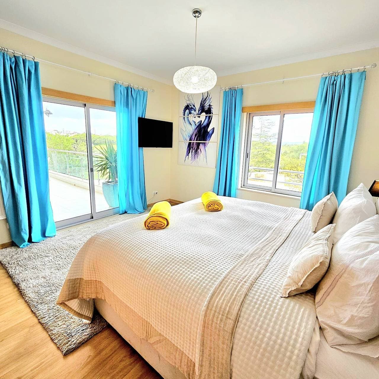 Foto 8 von 27: Ferienwohnung 'T1 Albufeira Tranquilidade' mit Gemeinschaftspool, Wi-Fi und Klimaanlage