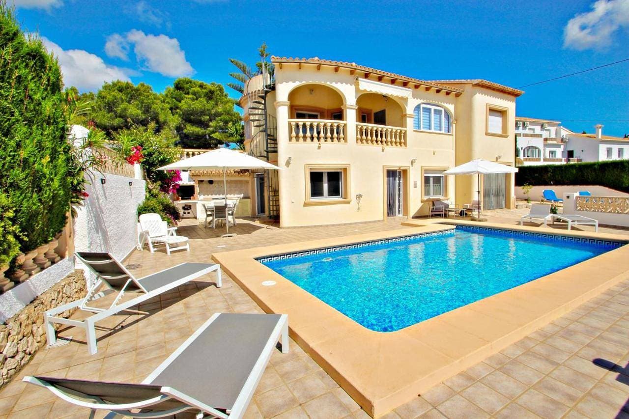 Sol Mar - sea view holiday home with private pool in Benissa 1
