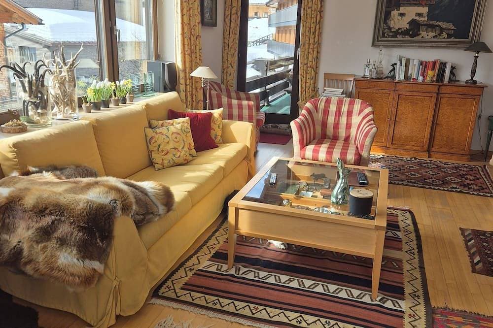 Foto 7 von 17: Elegante, vollständig eingerichtete Wohnung mit Balkon - Ski out/Ski in