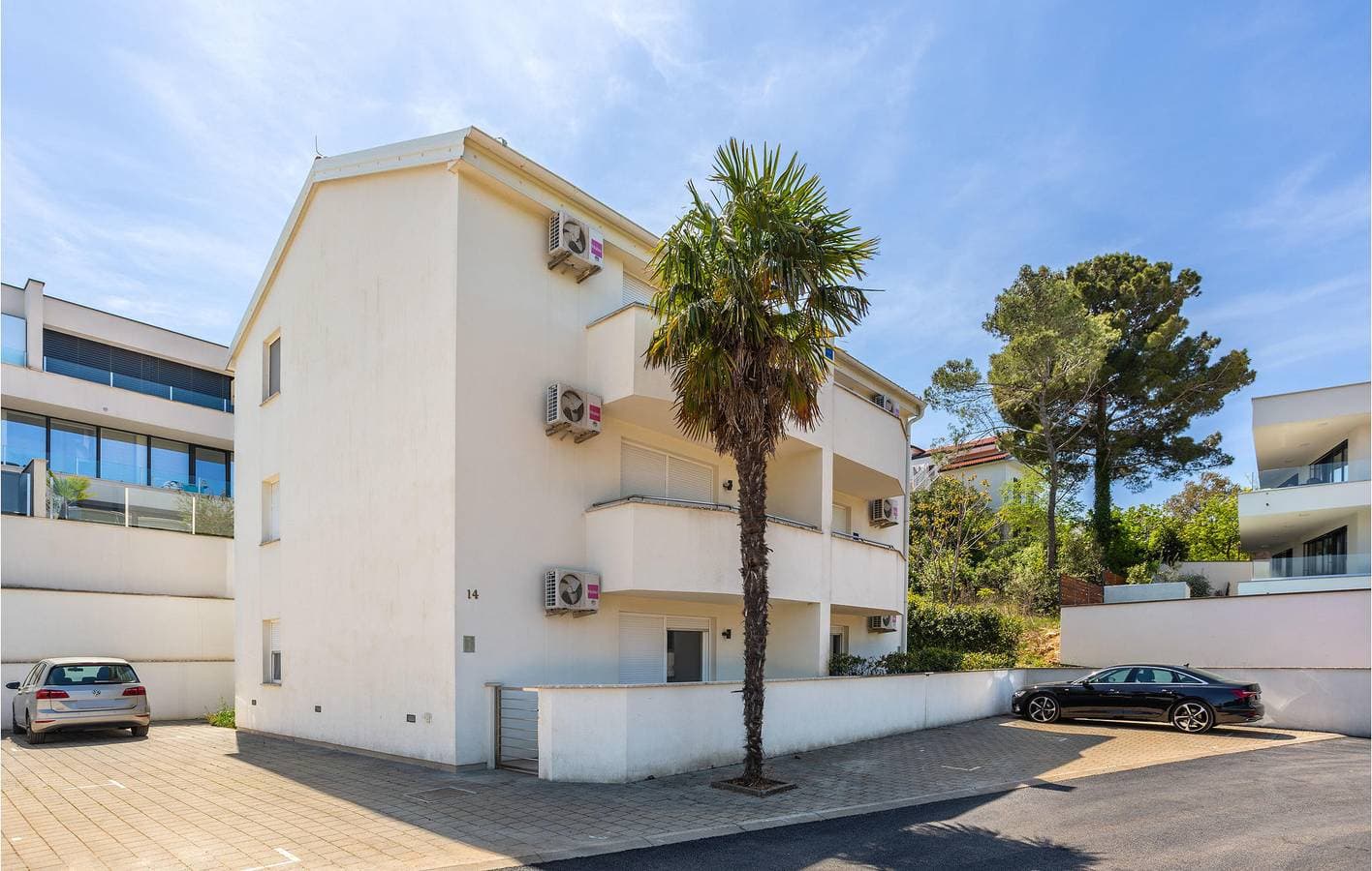 Apartment mit Meerblick, Terrasse, WLAN und Parkplatz – 900 m vom Strand entfernt 1