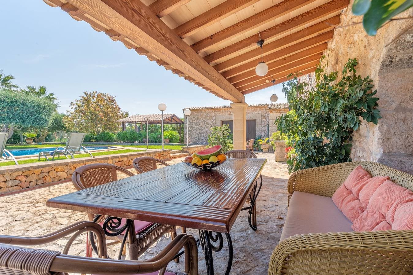 Foto 5 von 26: Fantastisches Ferienhaus "Ca S'Homo" mit Bergblick