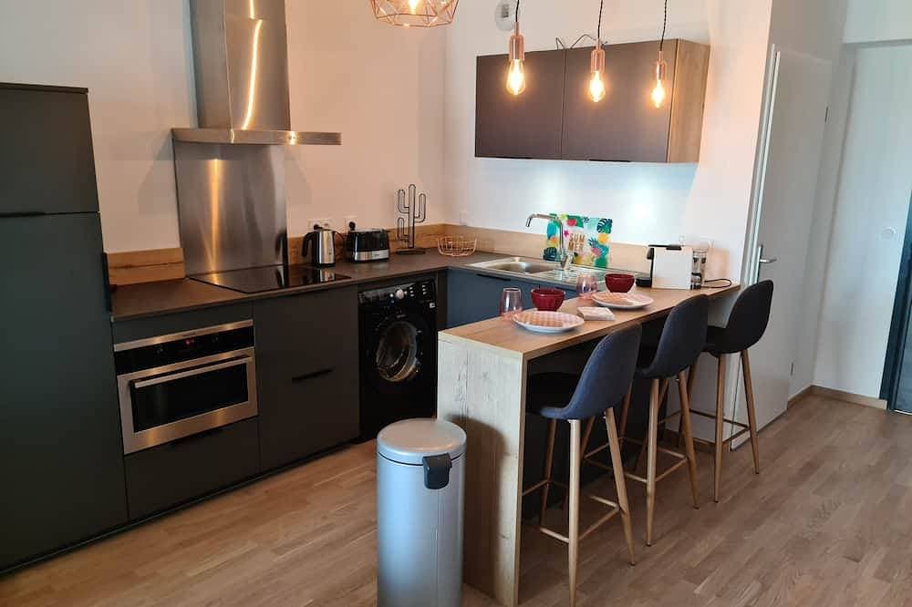 Foto 7 von 12: Prächtiges T2 Parahotelier mit 23m2 südlich ausgerichteter Terrasse und Meerblick