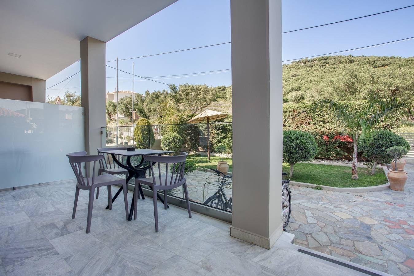Foto 4 von 31: Einzimmerwohnung "Villa Dionysia S1" in Strandnähe mit Gemeinschaftspool und WLAN