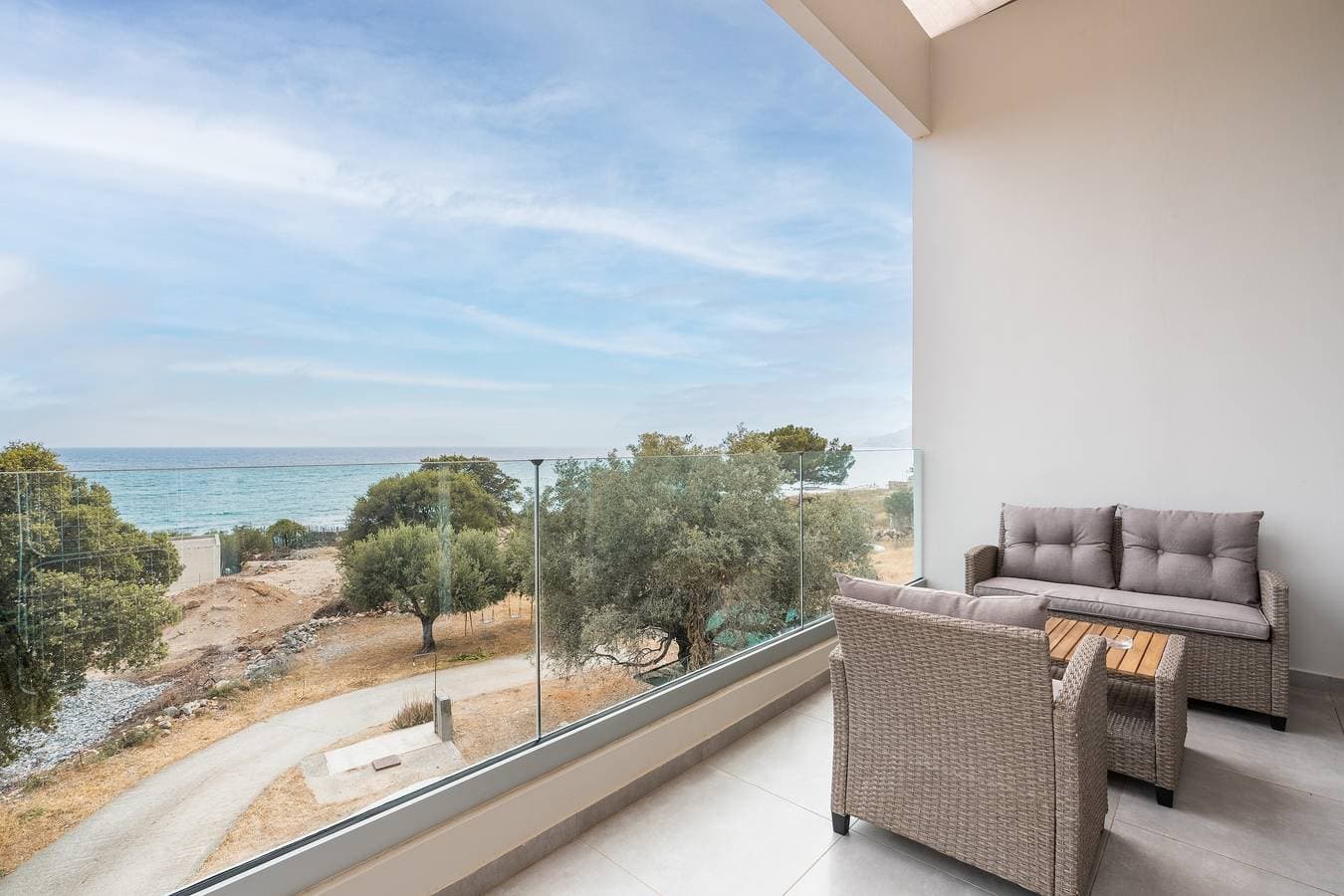 Foto 3 von 25: Ferienwohnung 'Tesoro Del Mare mit Meerblick 1' mit Meerblick, WLAN und Klimaanlage