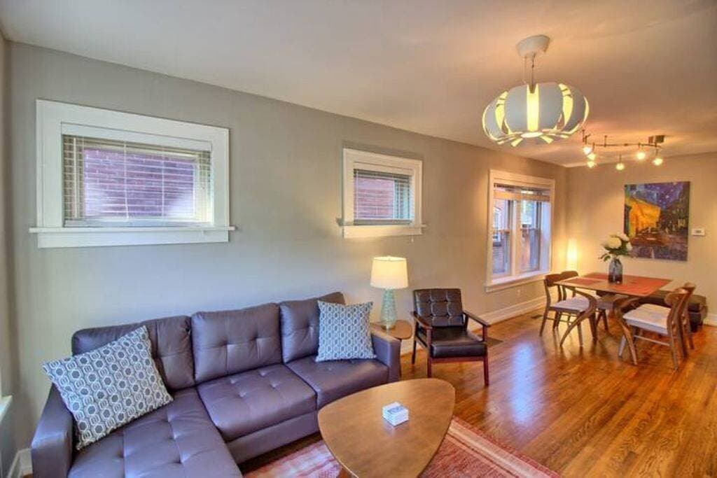 Stunning Minimalist Gem | Fenced Backyard + W/D 1