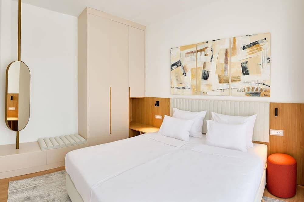 Foto 2 von 30: Schöne Wohnung in einem Ferienhaus mit privatem Pool,  W-Lan, TV, Terrasse und Haustiere erlaubt