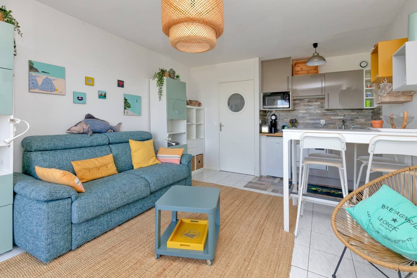 Foto 7 von 30: Ferienwohnung 'Appartement Cosy Face La Mer' mit Meerblick, privater Terrasse und WLAN