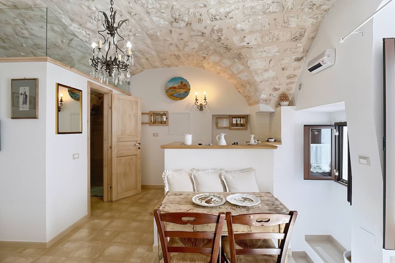 Foto 6 von 21: Studio-Apartment 'Le Antiche Mansioni 1' mit Klimaanlage