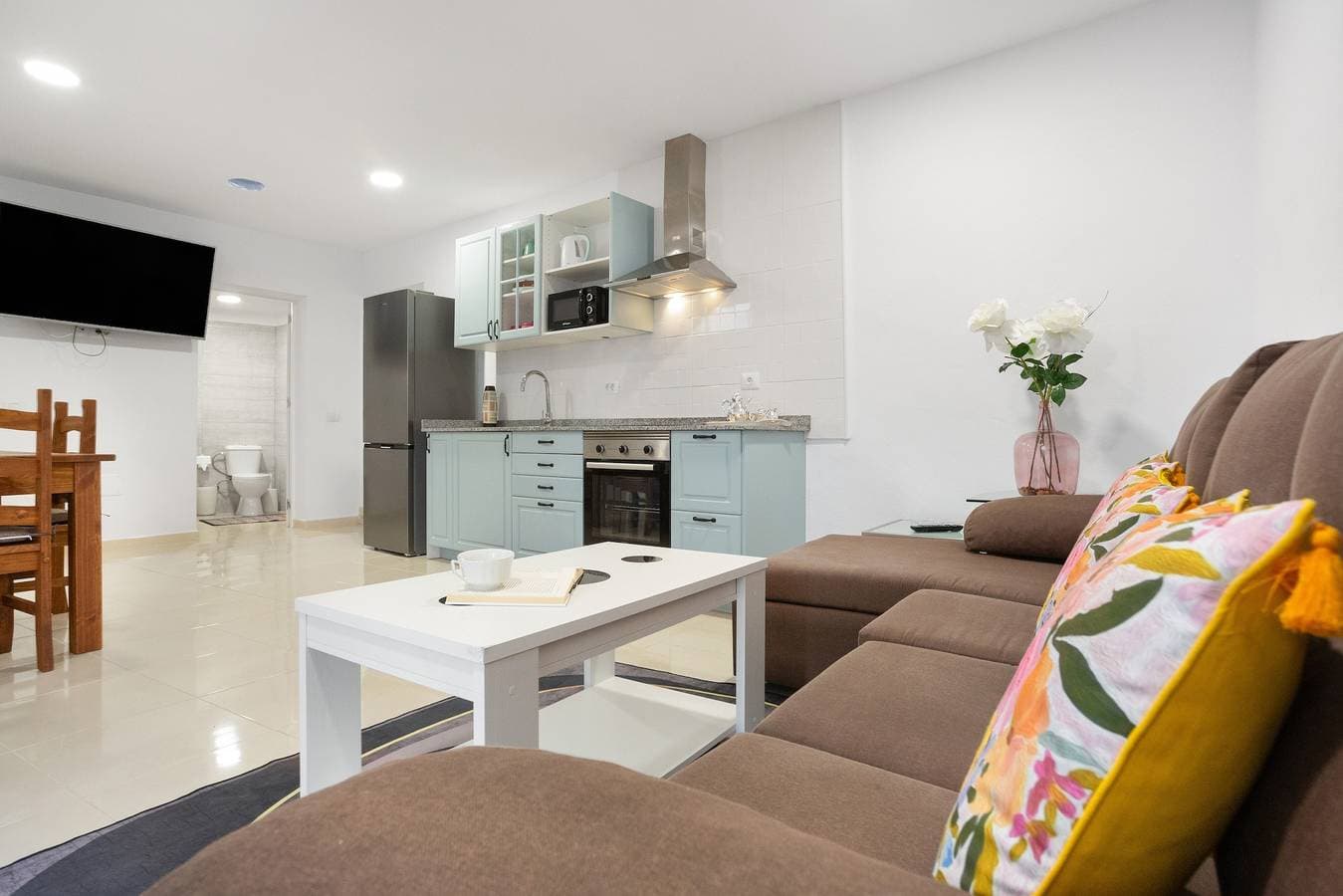 Foto 8 von 29: Ferienhaus 'Los Abuelos 2 Icod' mit Bergblick, Gemeinschaftsterrasse und WLAN