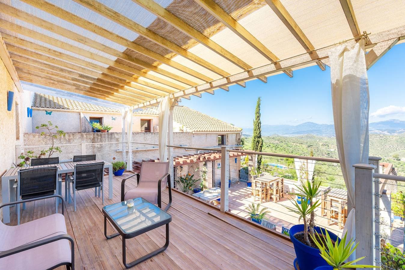 Foto 5 von 31: Ferienwohnung "Finca Las Nuevas Casa Maria Arriba" mit Bergblick, Pool, WLAN, Terrasse & Garten