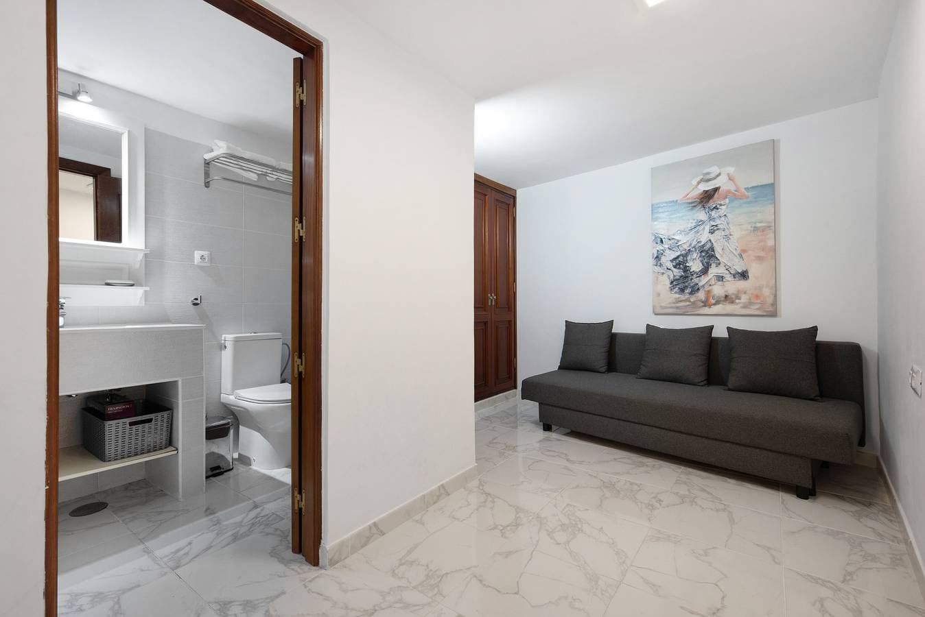 Foto 8 von 21: Ferienhaus Casita Auxilia Bajo mit Meerblick, überdachter Terrasse und WLAN