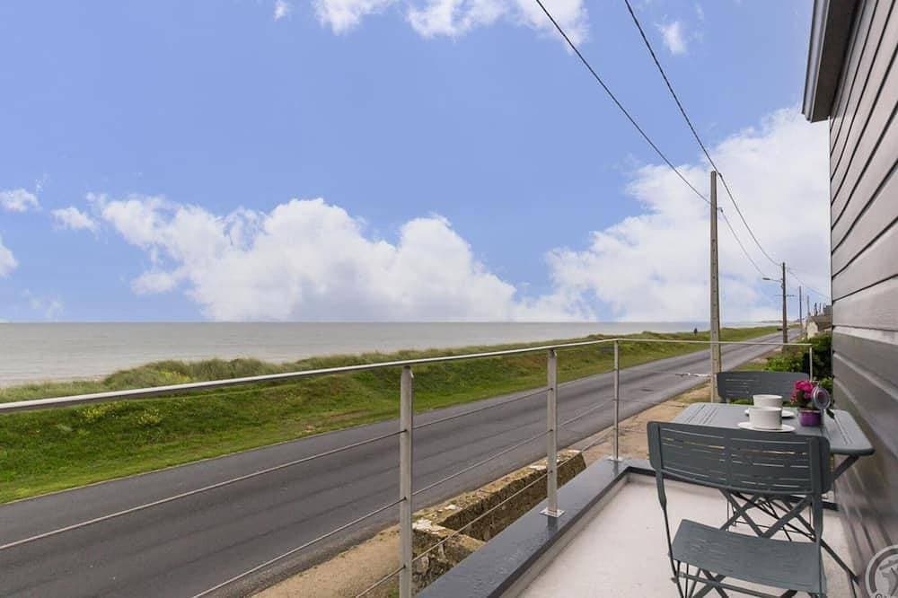 Foto 13 von 14: Haus am Meer in Saint-Marcouf mit Balkon, Internet und Parkplatz
