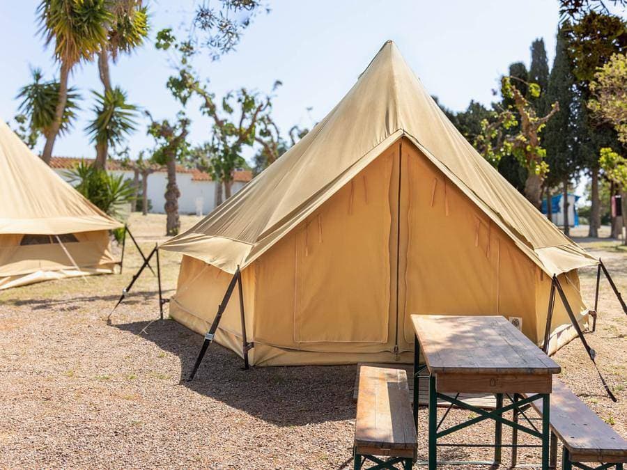 Foto 9 von 29: Camping Cambrils Caban - Zelt 3 personen - Glamping Rafal 1/3 pers