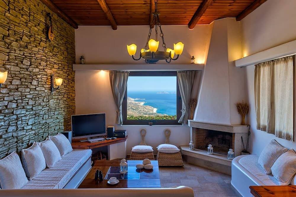 Foto 12 von 22: Super Panorama libyschen Meerblick, Südkreta großer privater Pool \"Keramos Villa\"