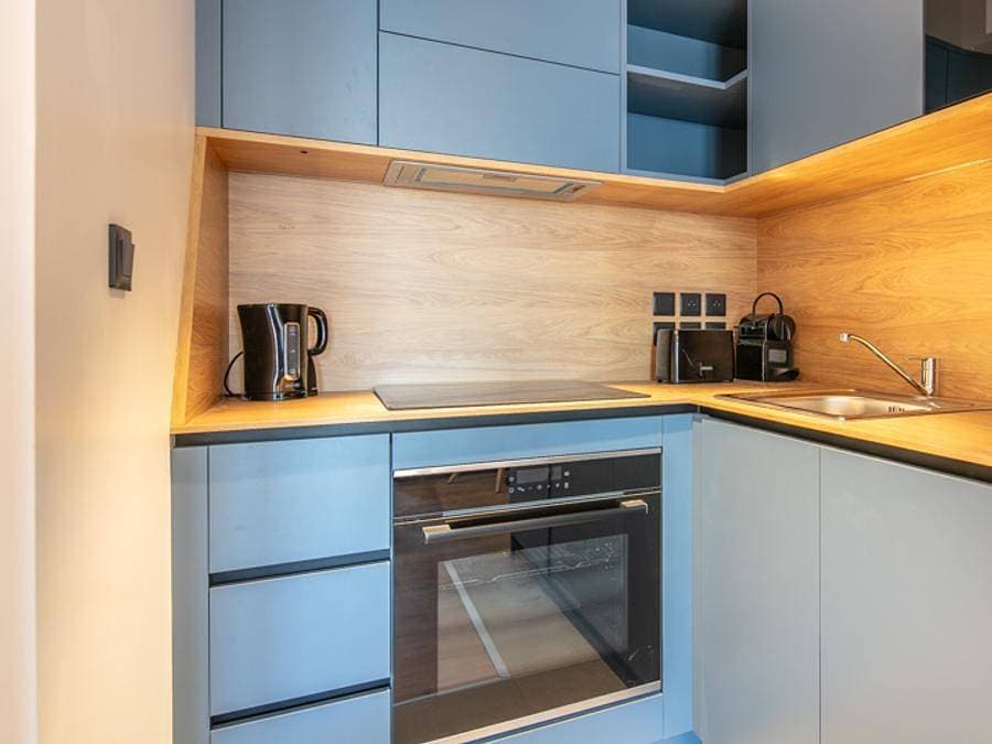 Foto 9 von 12: Les Hauts de Vaujany - Vacancéole - Studio 2 personen - Studio 2 Personen